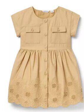 Janie and Jack - The Cargo Floral Hem Dress